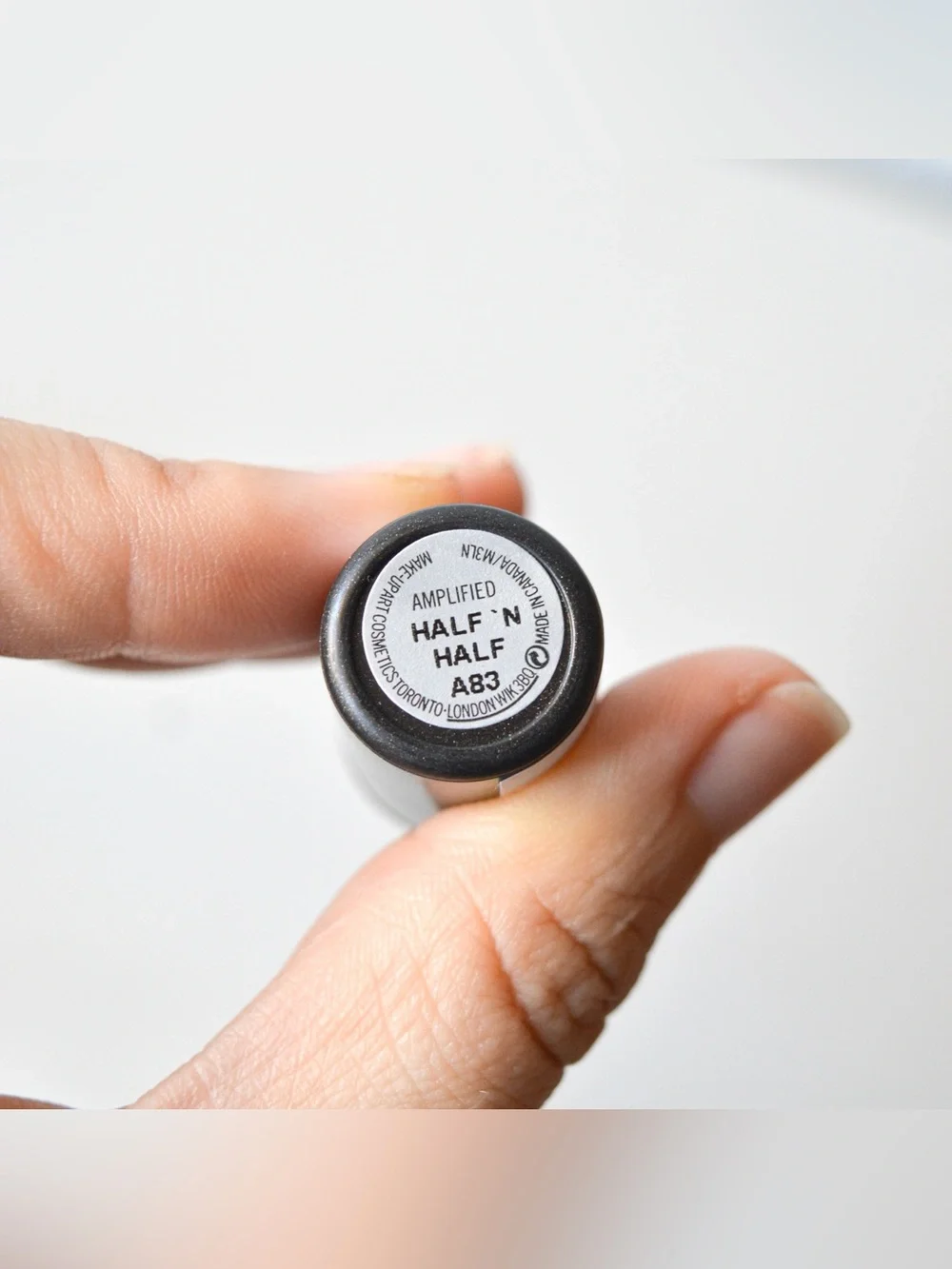 MAC Cosmetics Lipstick *HALF 'N HALF* Discontinued Warm Light Brown BNIB